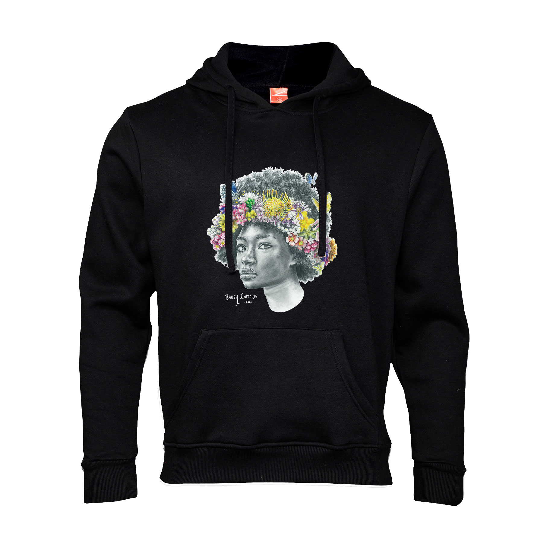 Princess by Bailey Lotterie (Chest Print) Base Hoodie - Image 4