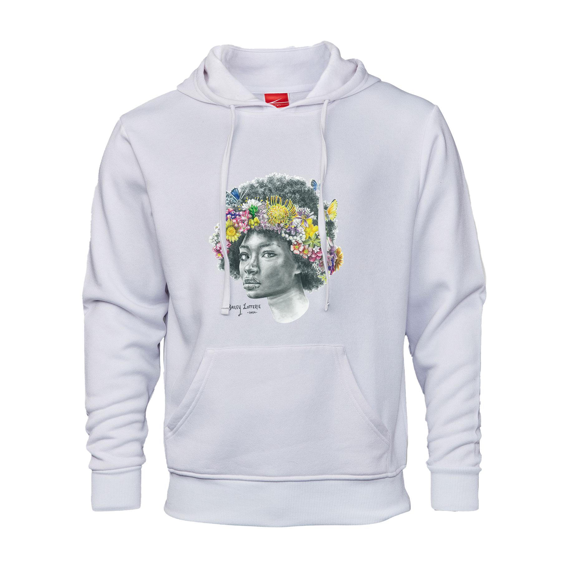 Princess by Bailey Lotterie (Chest Print) Base Hoodie