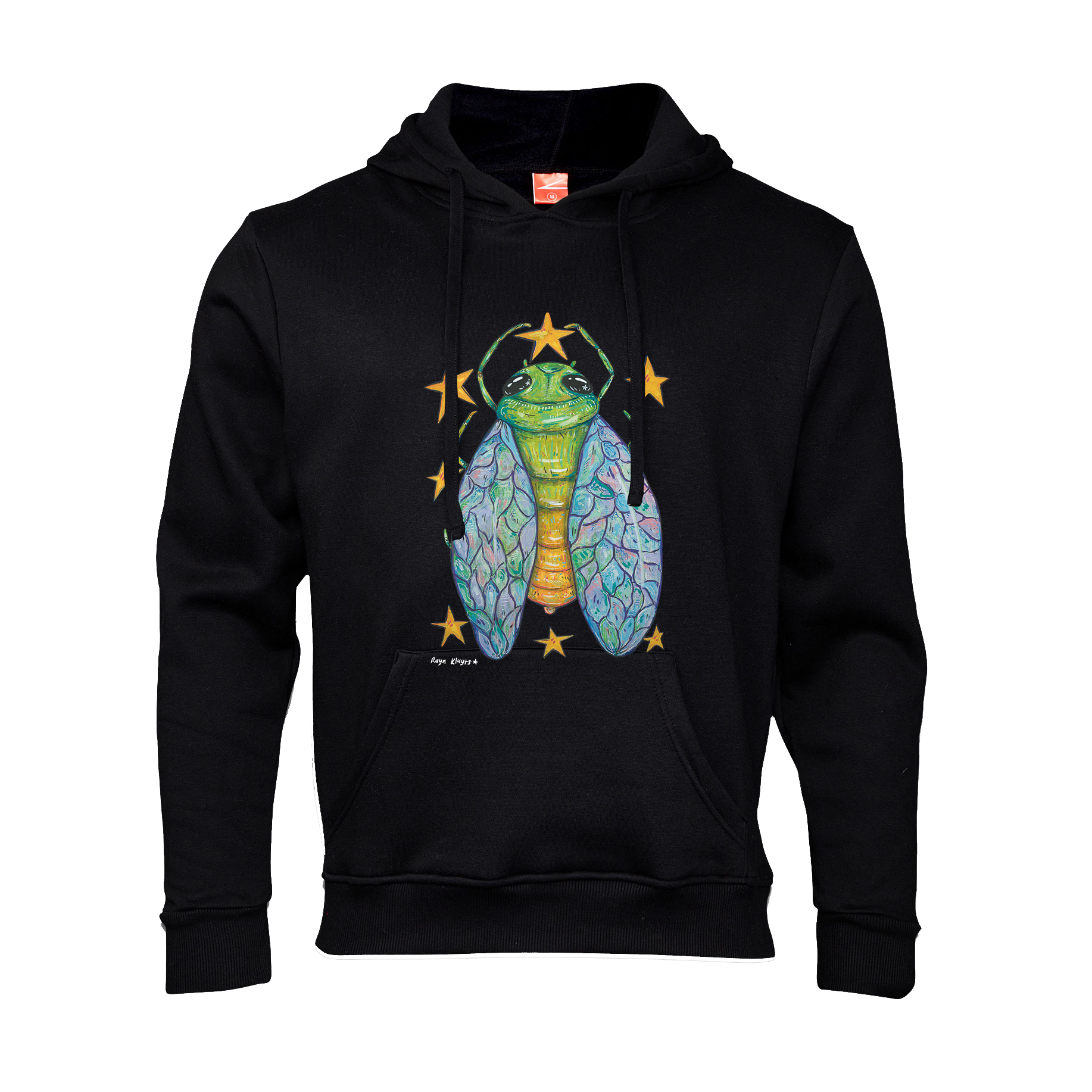 Cicada by Rayn Kluyts (Chest Print) Base Hoodie - Image 4