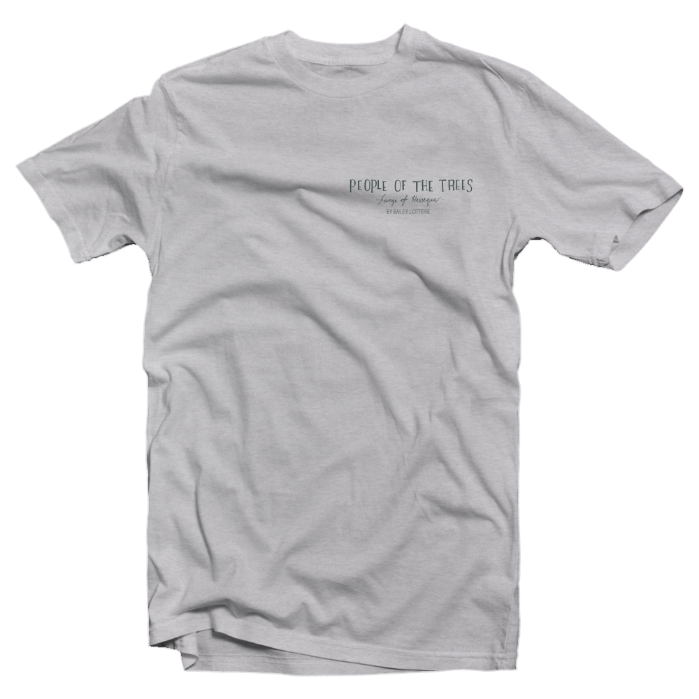 People of the Trees (Back & Left Pocket Print) Unisex Premium T-Shirt - Image 5