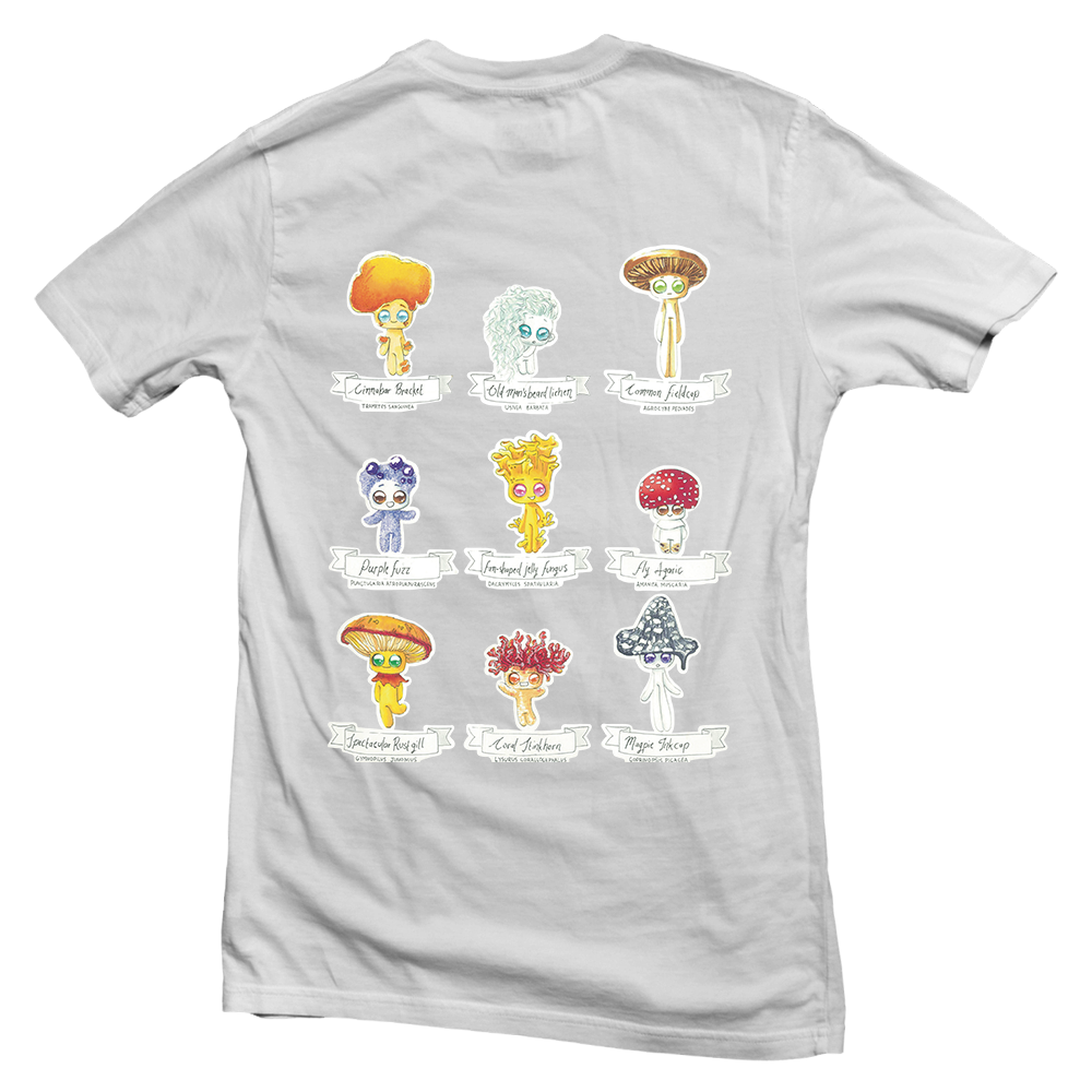 People of the Trees (Back & Left Pocket Print) Unisex Premium T-Shirt - Image 4