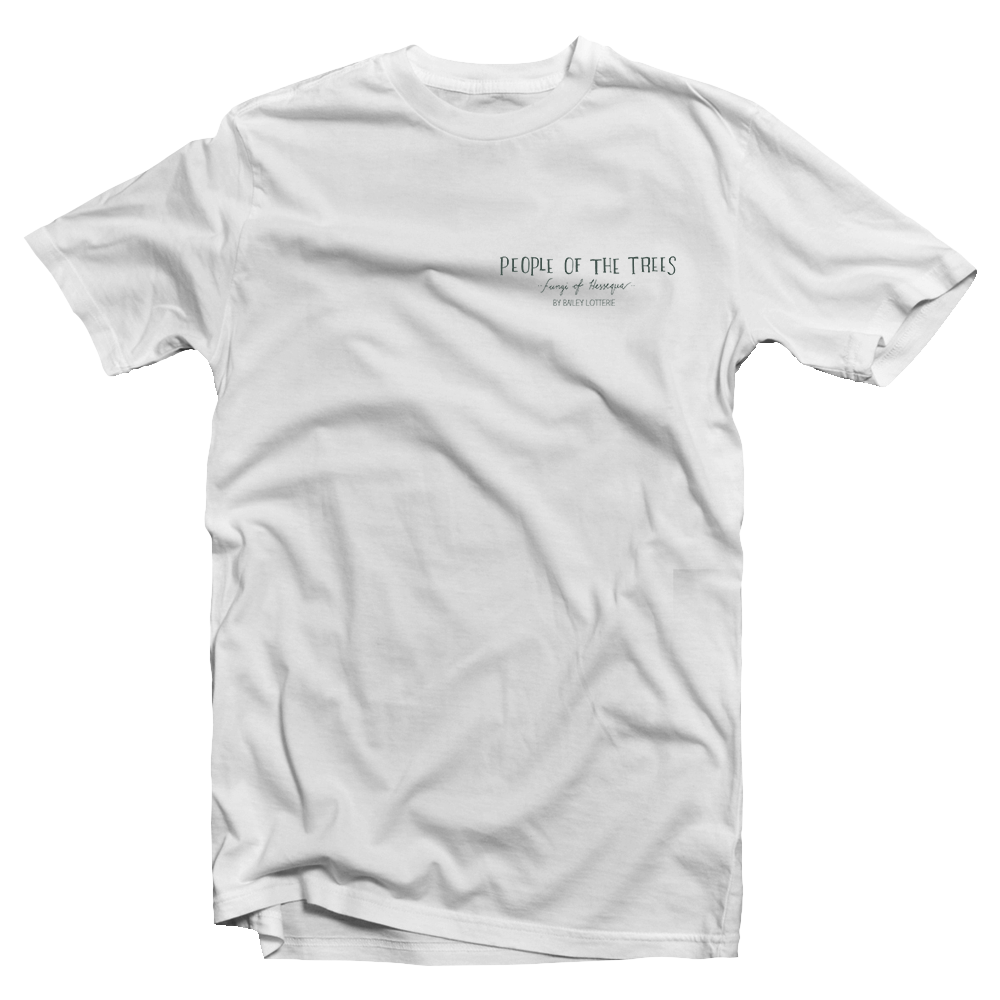 People of the Trees (Back & Left Pocket Print) Unisex Premium T-Shirt - Image 3