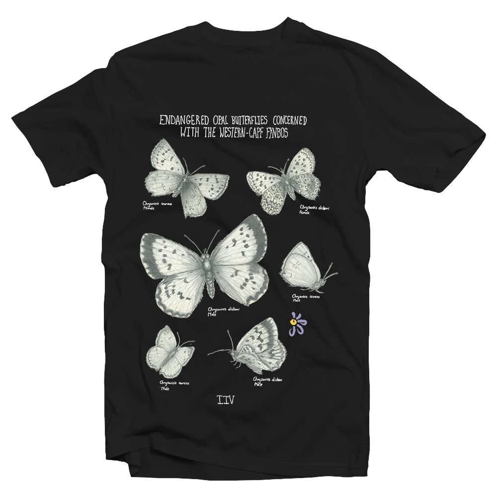 Beauty in the Wings (Chest Print) Unisex Premium T-Shirt
